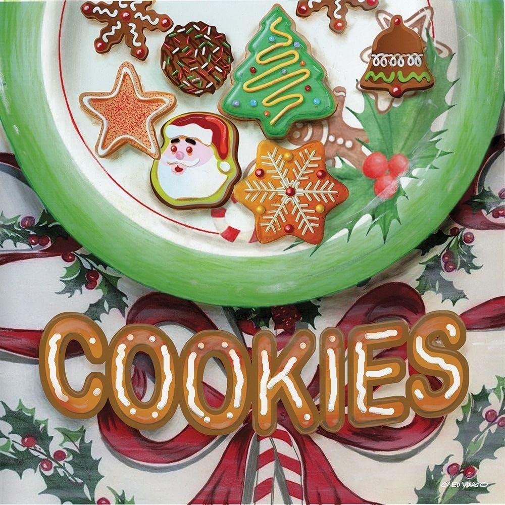 ArtDirect Christmas Cookies 24×24 Extra Large Unframed Art Print Poster Ready for Framing by Wargo, Ed
