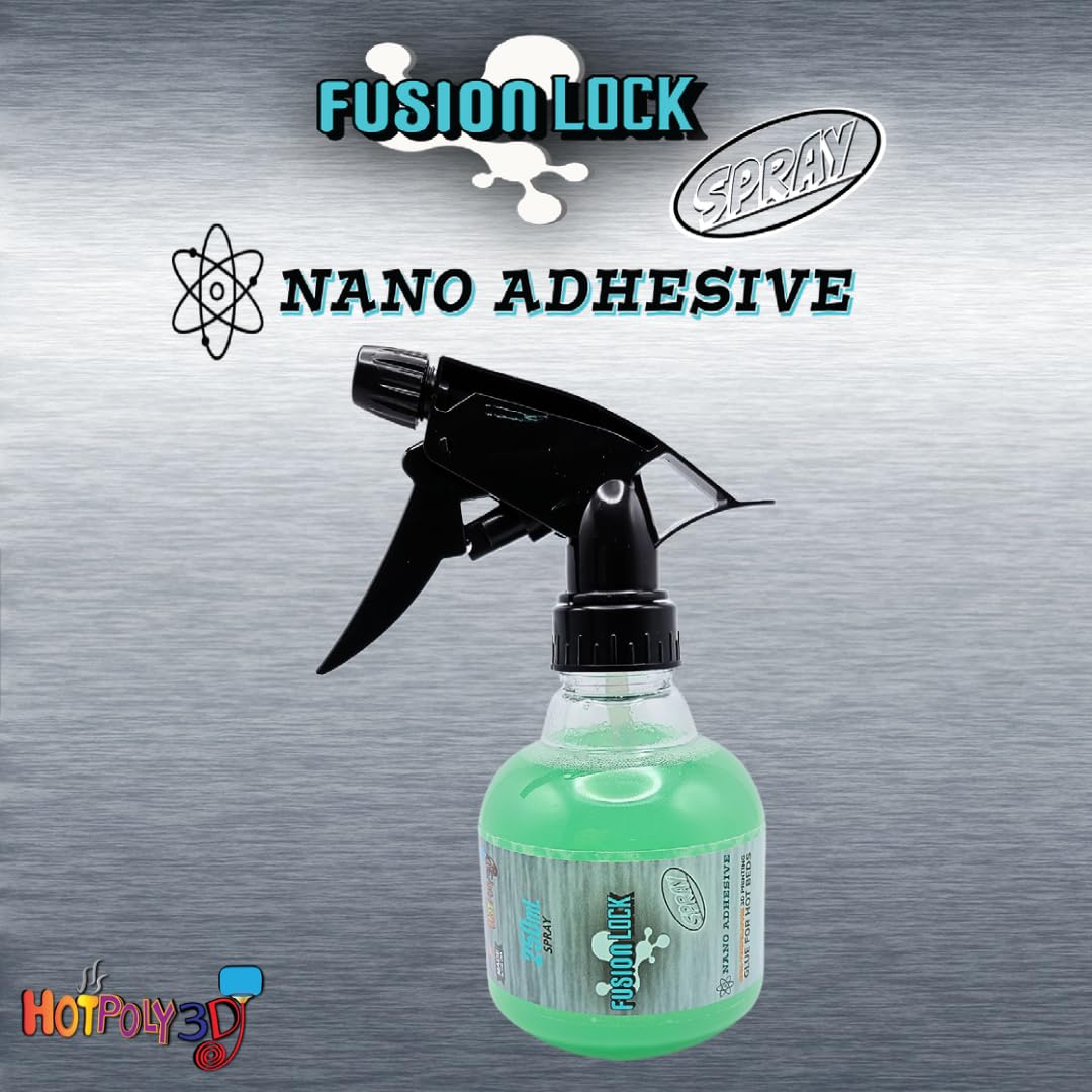 Adhesivo en aerosol para impresora 3D a prueba de deformación – PROMO incluye grasa para impresora 3D GRATIS – FusionLock Nano Adhesive Spray 8.5 fl