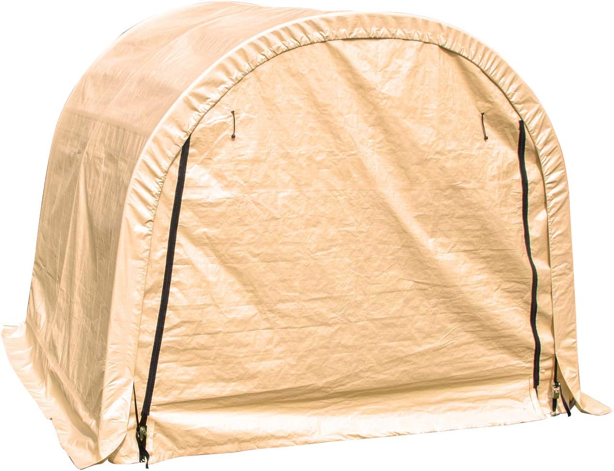 Toldo grande y resistente para cochera, portátil, para garaje, barco, refugio, tienda de campaña para fiestas, bodas, jardín, color beige, estilo