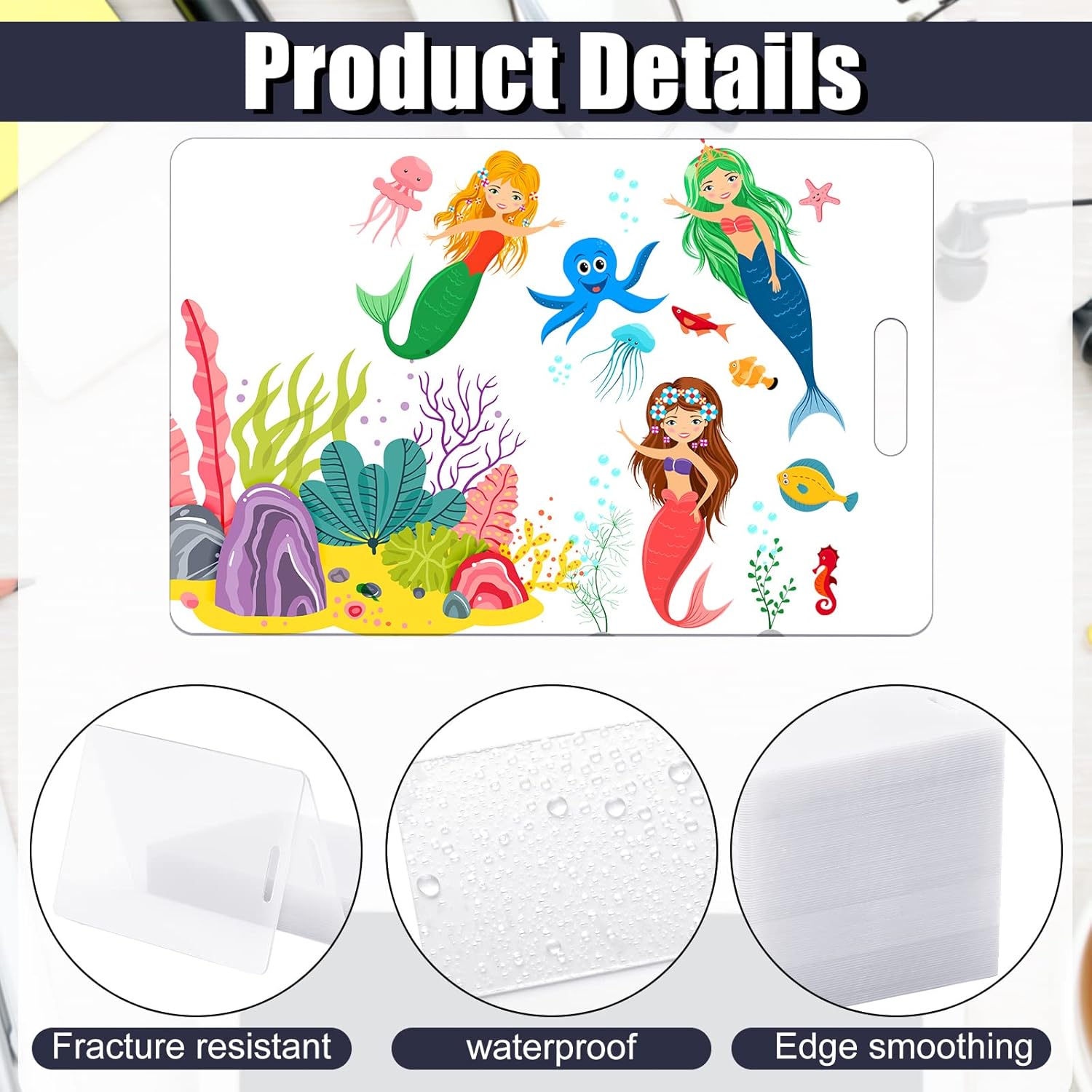 100 tarjetas de PVC con ranura perforadora en el lado corto para tarjetas de identificación, ranuras verticales, tarjetas de crédito en blanco,