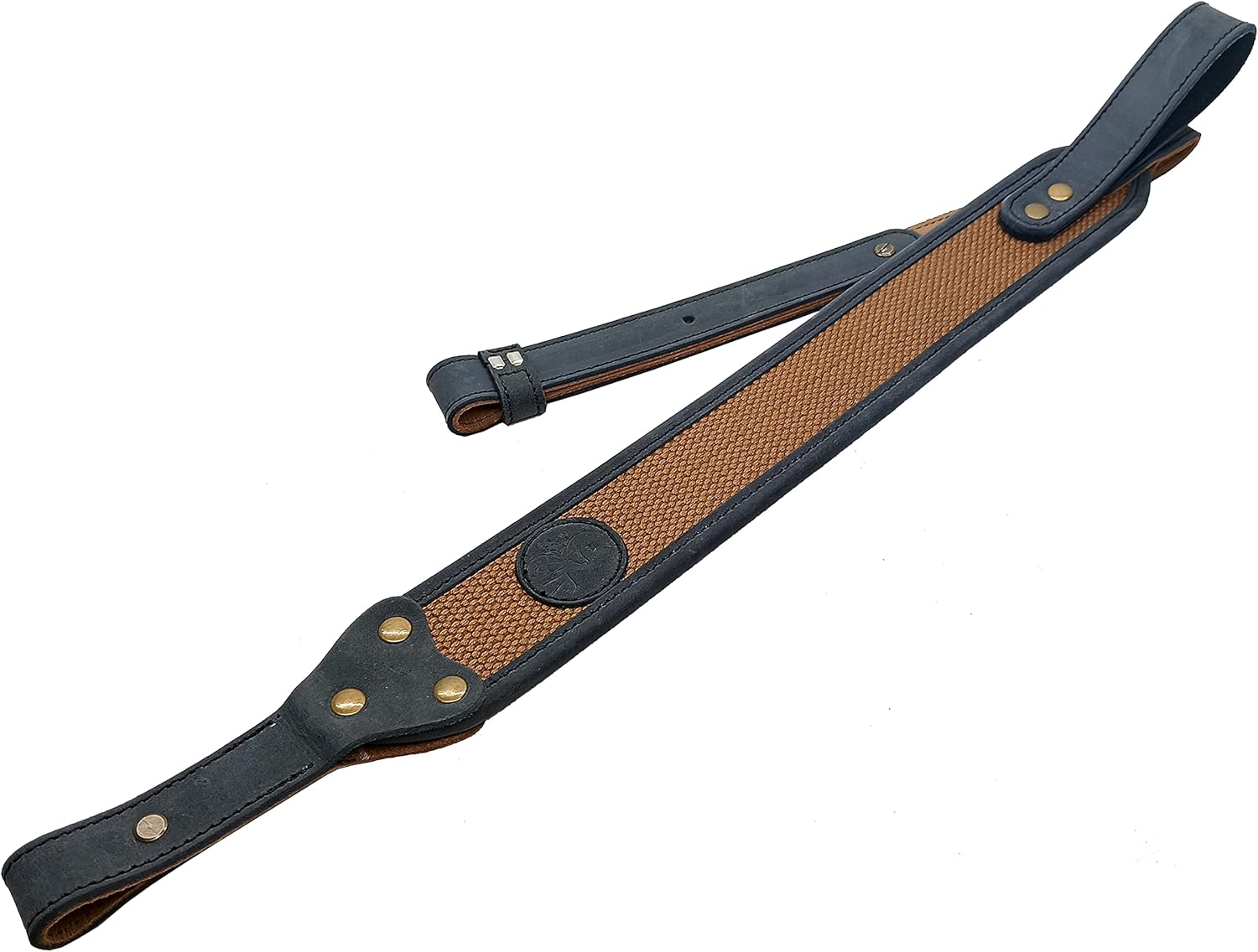Calyx Correa para rifle de cuero con carcasa de cartucho para pistola de 1 pulgada para .357 .30-30 .30-06 .308 .45-70, 410GA