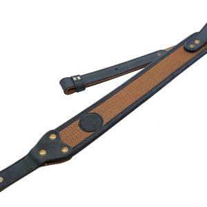 Calyx Correa para rifle de cuero con carcasa de cartucho para pistola de 1 pulgada para .357 .30-30 .30-06 .308 .45-70, 410GA Calyx Correa para rifle de cuero con carcasa de cartucho para pistola de 1 pulgada para .357 .30-30 .30-06 .308 .45-70, 410GA