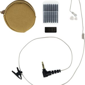 Kit de actualización de micrófonoauricular de la serie invisible, cubierta sin cámaraauricular táctico de radio ambidiestro, convertidor de Kit de actualización de micrófonoauricular de la serie invisible, cubierta sin cámaraauricular táctico de radio ambidiestro, convertidor de