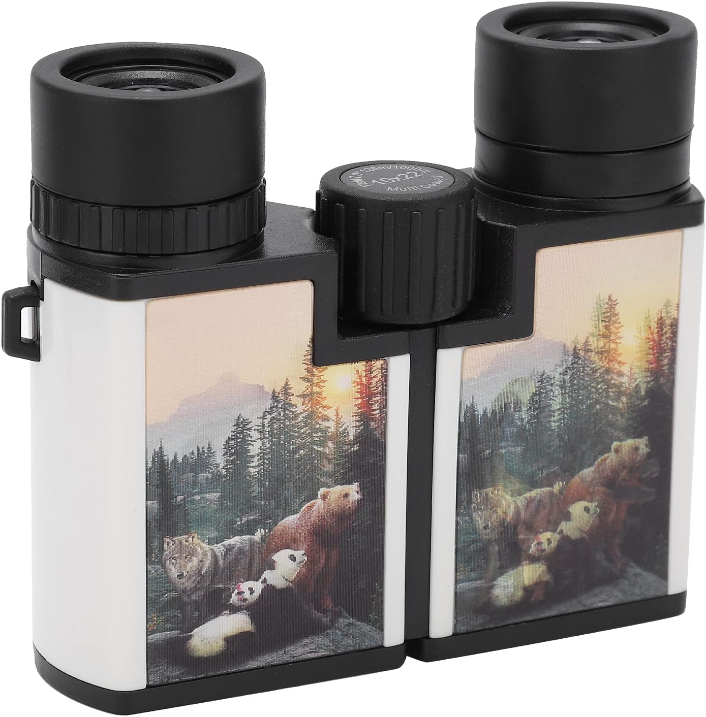 Telescopio binocular, óptica compacta de alta definición impermeable y anti binoculares de niebla, utilizado para observación de larga distancia