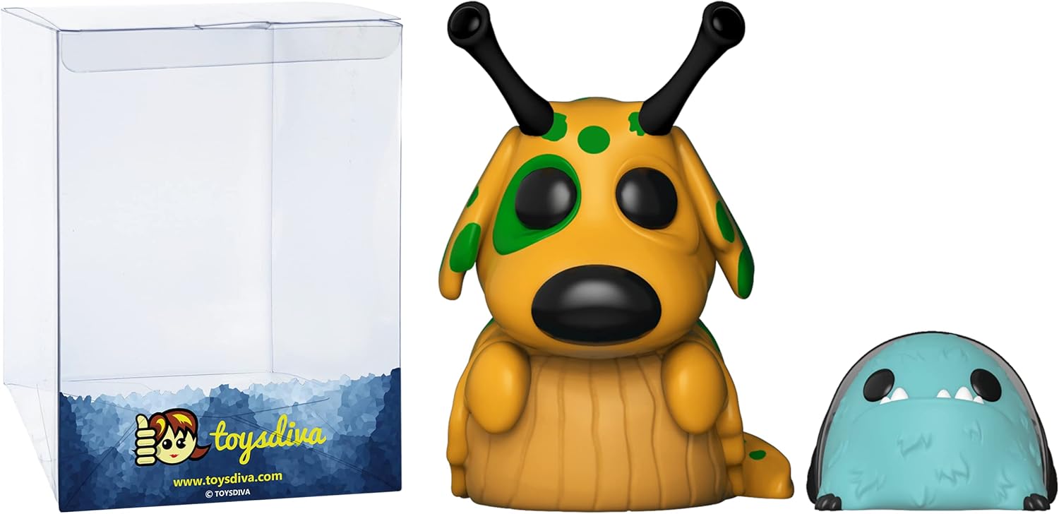Slog with Grub Fun ko P o p ! Monsters – Figura de vinilo con 1 protector gráfico compatible con ‘ToysDiva’ (014-31690 – B)