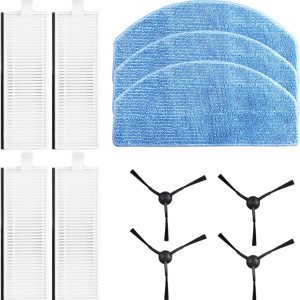 Reemplazo lateral del cojín de la fregona del filtro del cepillo conveniente para el aspirador del robot Laresar Evol 3, recambios del vacío Reemplazo lateral del cojín de la fregona del filtro del cepillo conveniente para el aspirador del robot Laresar Evol 3, recambios del vacío