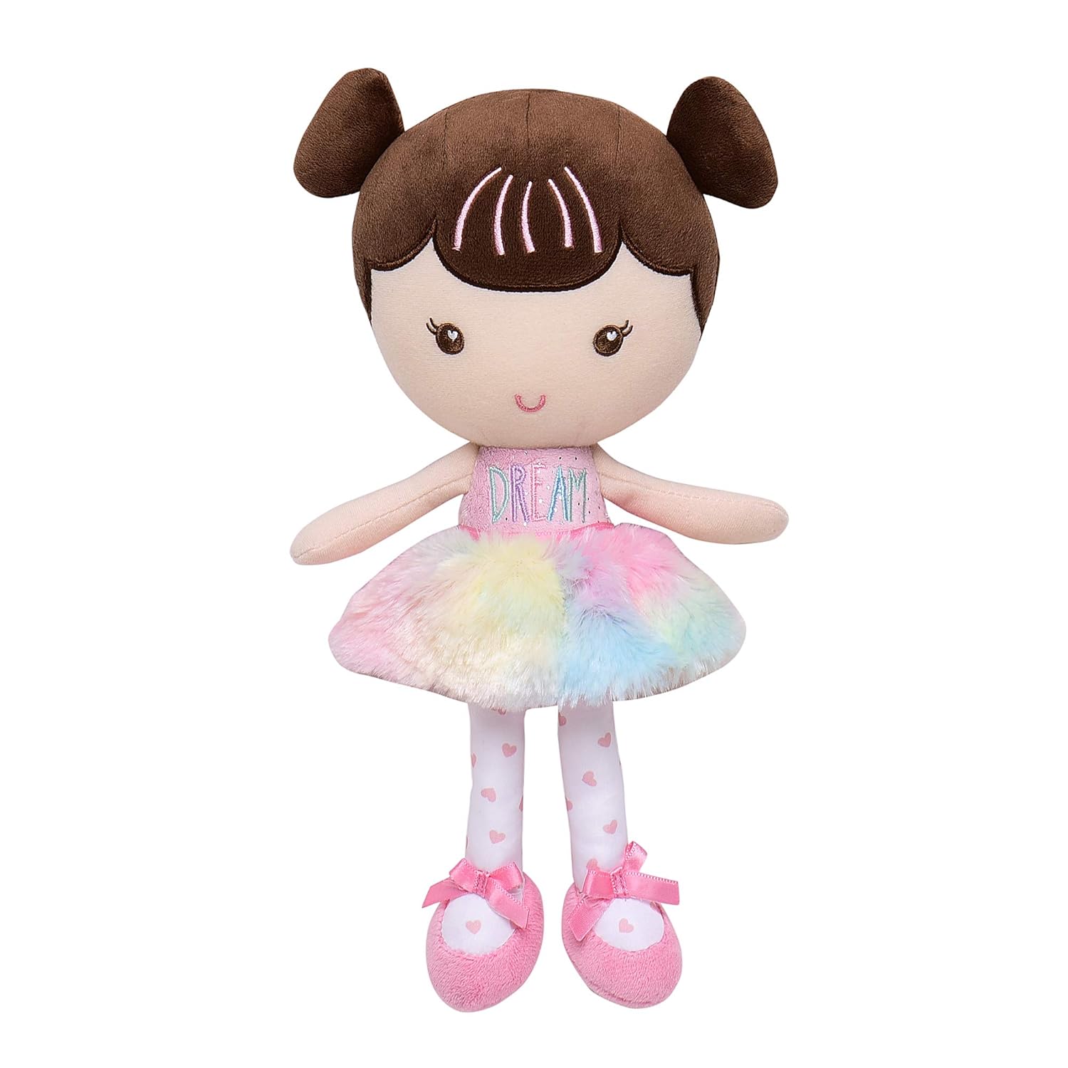 Baby Starters Muñeca de bebé Snuggle Buddy de felpa, Ellie, 11 pulgadas