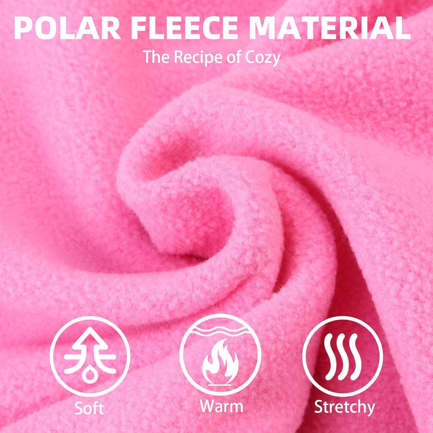 PUPTECK Sudadera de forro polar con capucha para perro, ropa suave y cálida con capucha para perros pequeños y medianos, para otoño e invierno,