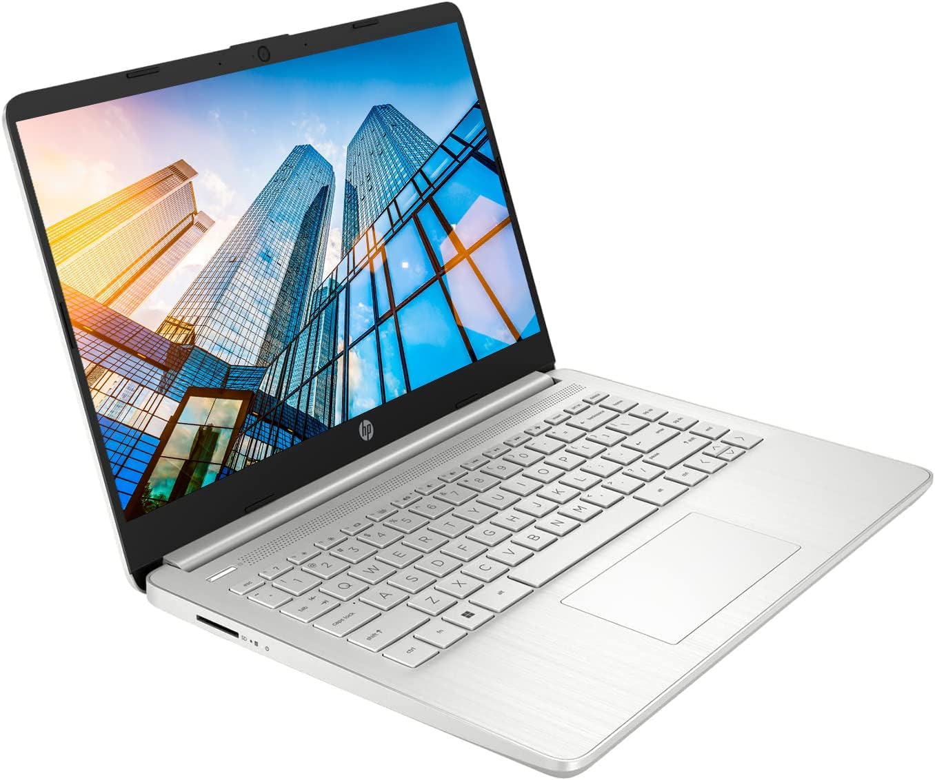 HP Essential 14 – Laptop con pantalla táctil HD de 14 pulgadas, AMD Ryzen 3 5300U, 8 GB de RAM, SSD de 512 GB, cámara web, HDMI, Wi-Fi, Windows 11