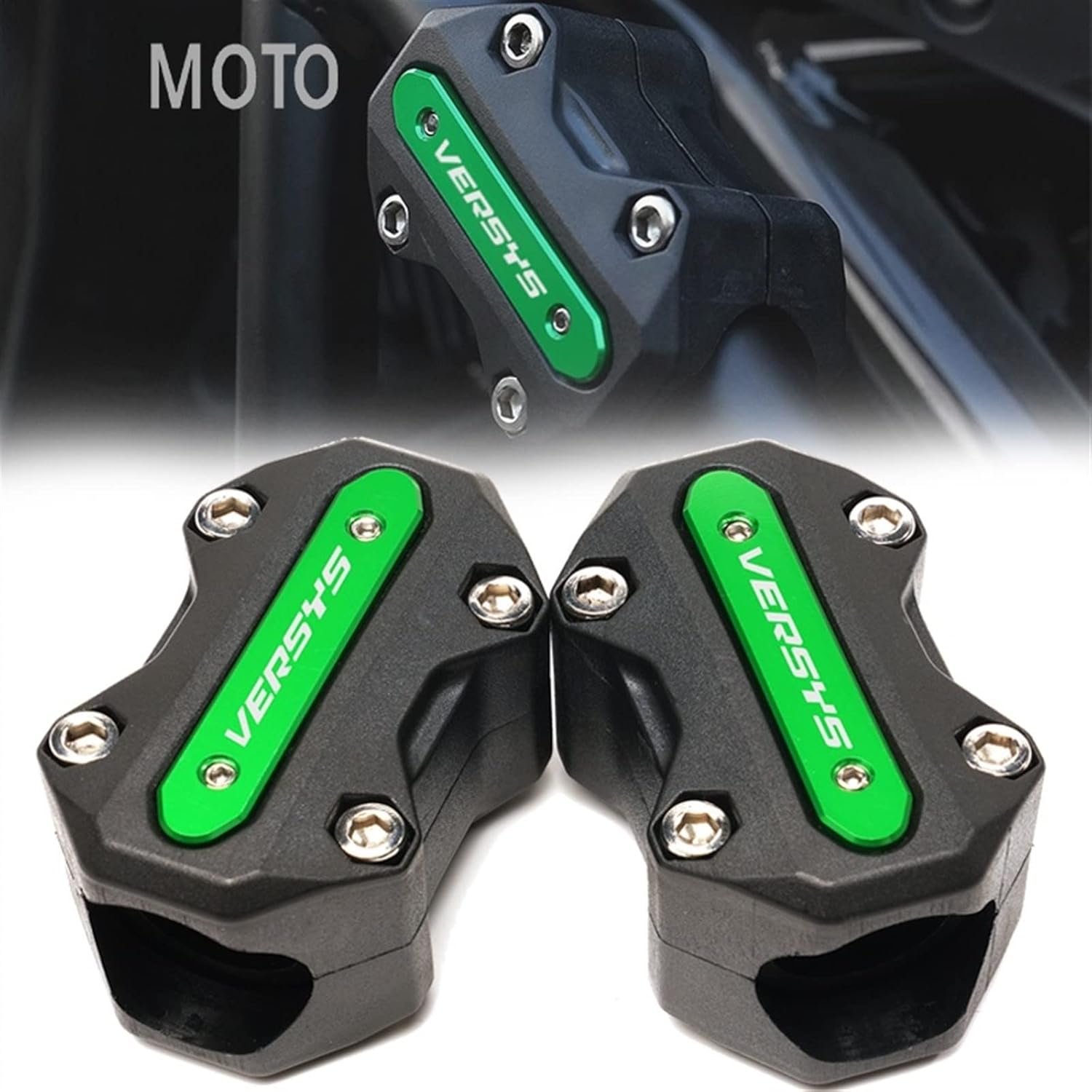 Protector de parachoques de motor para Kawasaki Versys 1000 Versys650 Versys 300X X300 2008-2019 2020 2021 Protector decorativo para barra de choque