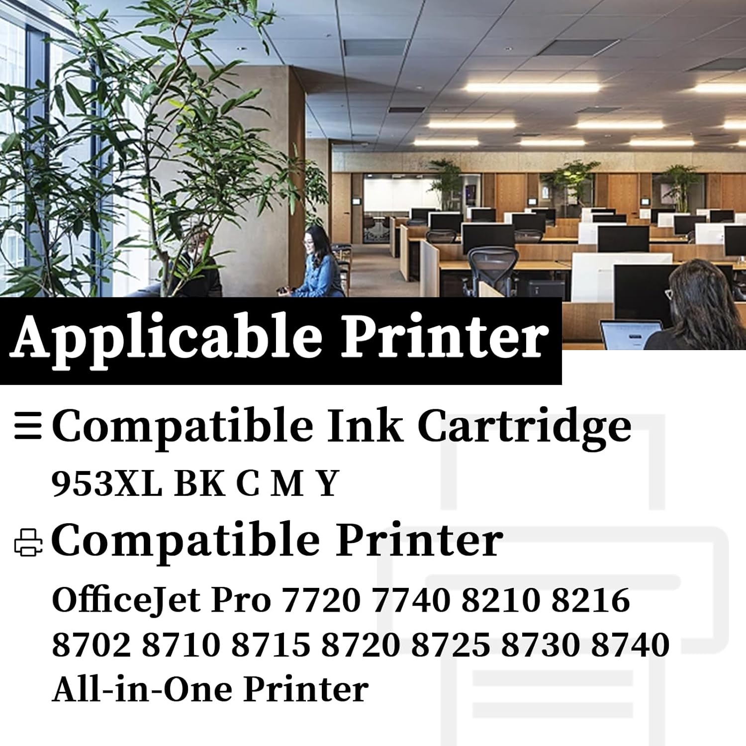 953XL – Cartuchos de tinta remanufacturados de alto rendimiento 953 953XL, repuesto para cartuchos de tinta 953XL para HP OfficeJet Pro 7720 7740