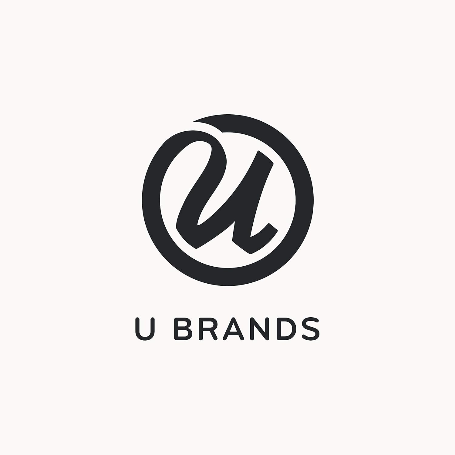 U Brands Caballete magnético de cristal de borrado en seco, 49 x 41 pulgadas, superficie esmerilada blanca