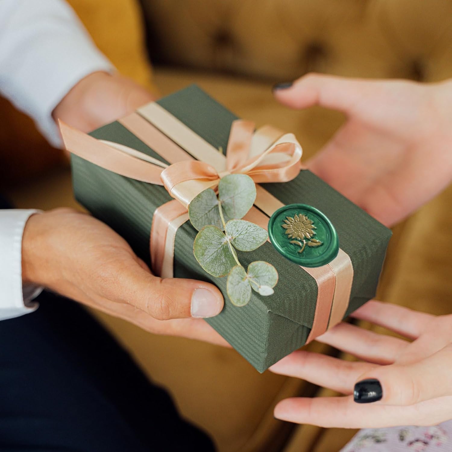 Cuentas de sellado de cera, 520 cuentas de cera de sellado, cuentas de sellado para tarjetas de felicitación de letras, sellado de vino,