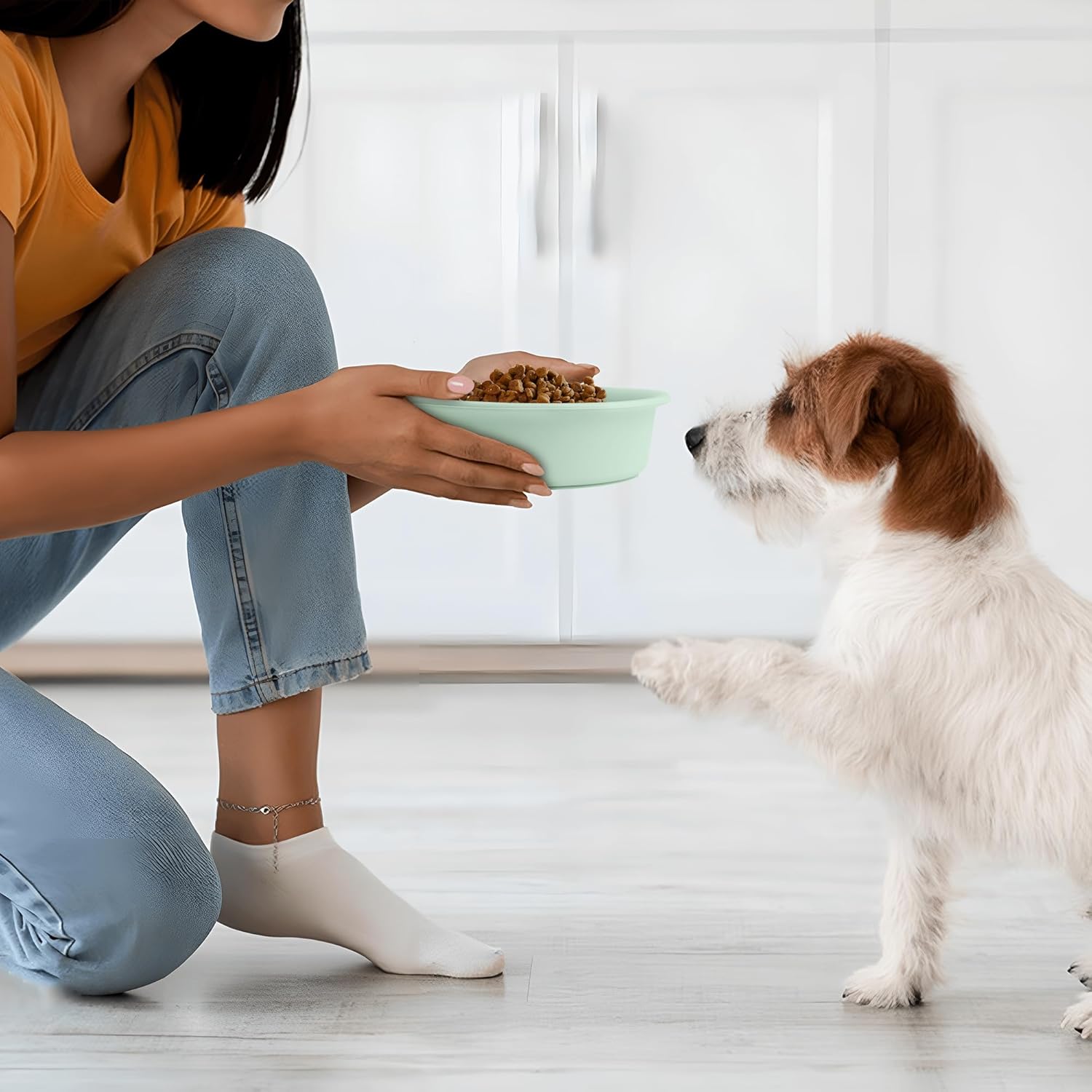 Coomazy Cuencos para perros de alimentación lenta especialmente diseñados para perros de raza pequeña, bulldogs franceses, beagle, perro salchicha,