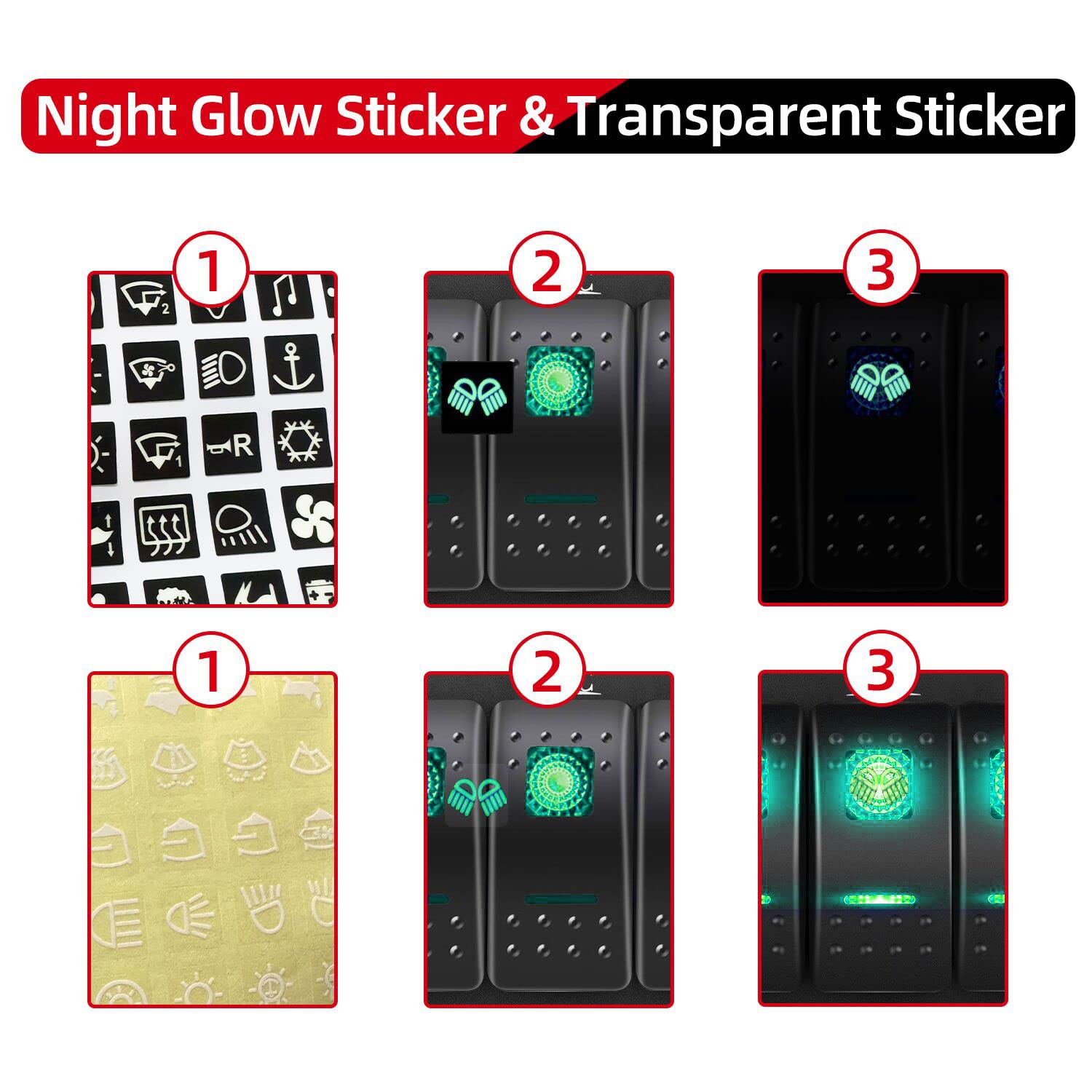 Panel FXC impermeable, con ranura de doble puerto USB, fusibles de 4.2A, visualización digital de voltaje, toma de encendedor y 4, 6 u 8 tipos de