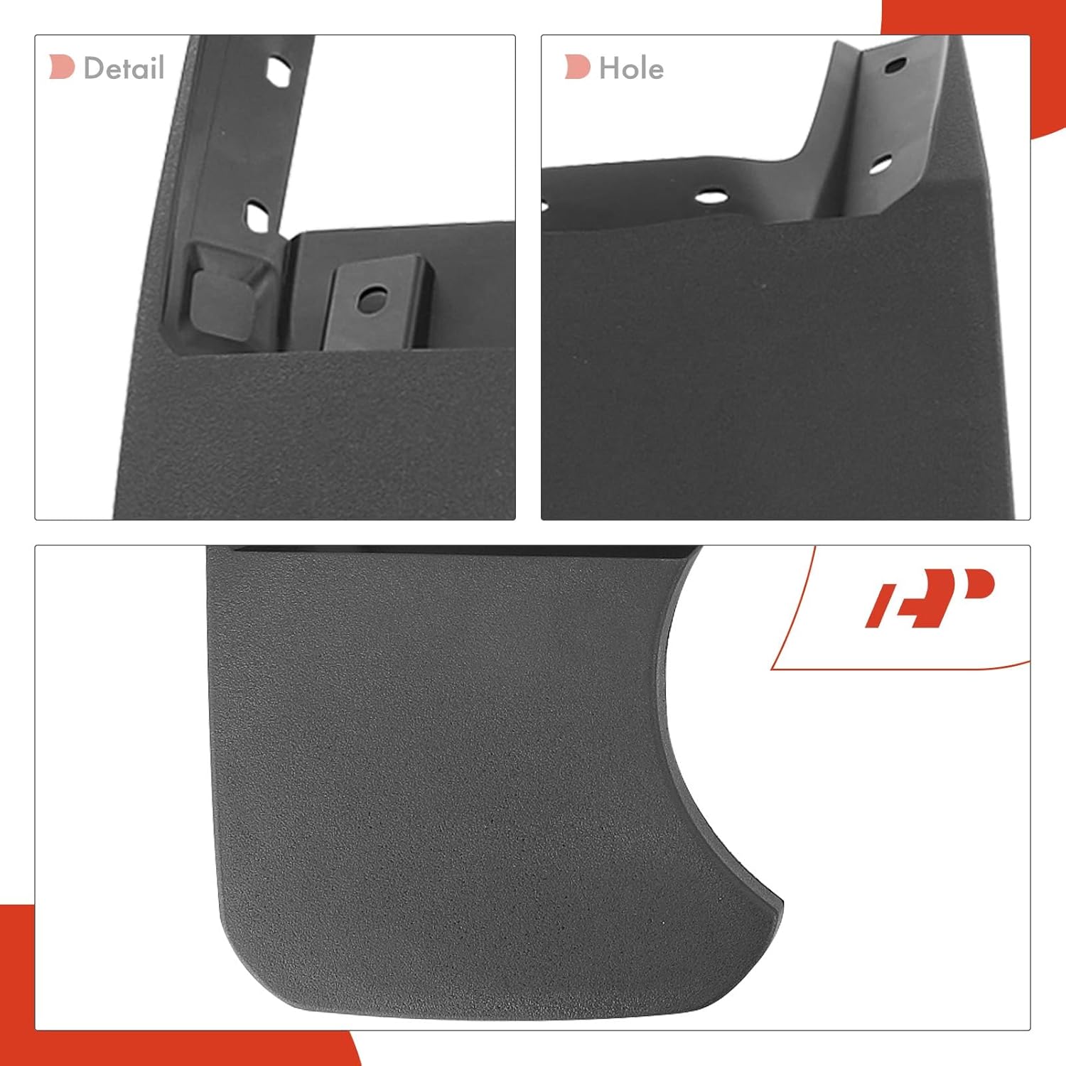 A-Premium Juego de 4 protectores contra salpicaduras con kit de herramientas compatibles con Jeep Gladiator, WillysSport, 2023 2024, camioneta de