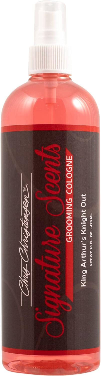 Chris Christensen King Arthur’s Knight Out Grooming – Colonia para mascotas, arregla como un profesional, de larga duración, fragancias de