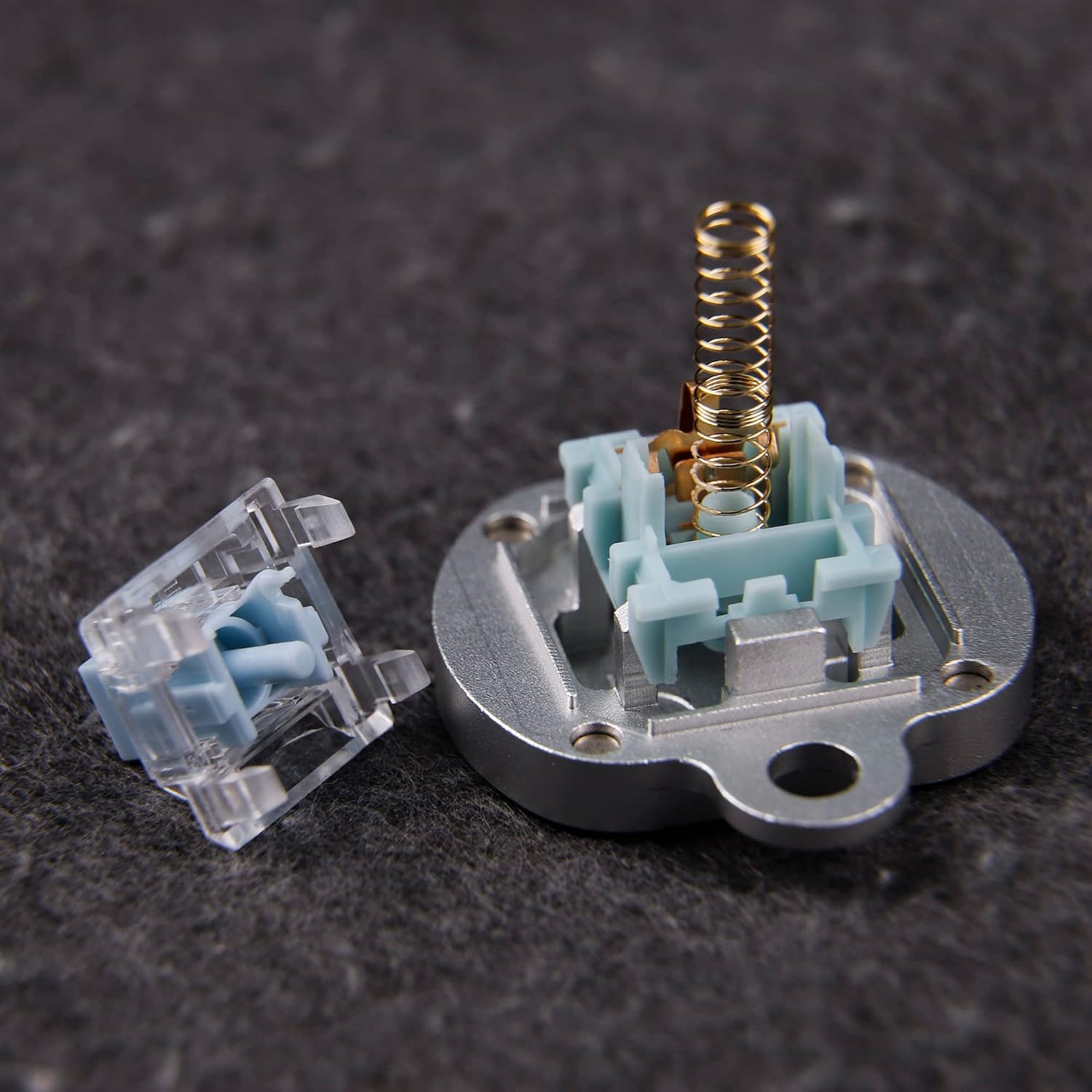 TTC Ace – Interruptor MX para teclado mecánico MX para teclado mecánico MX (70 unidades, blanco azulado)