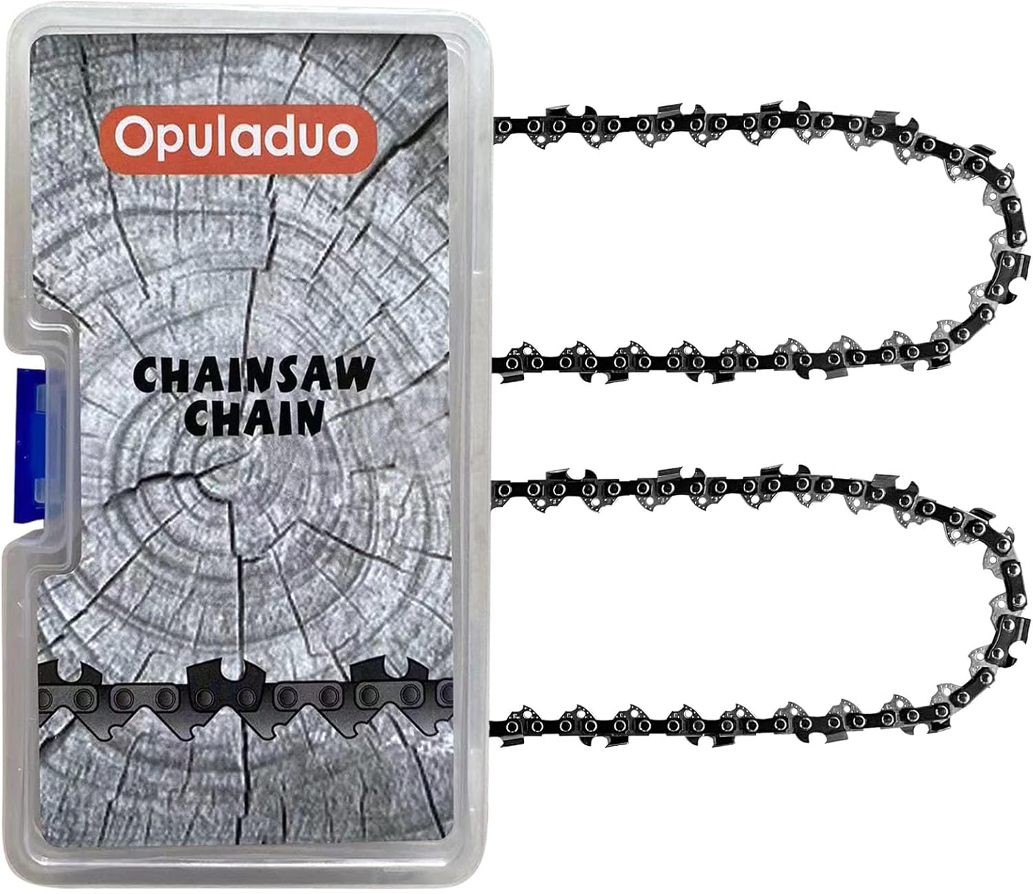 2 piezas de repuesto de cadena de motosierra de 18 pulgadas para Poulan PP4218A PP3516AVX y más modelos, sustituye a Poulan Parte #