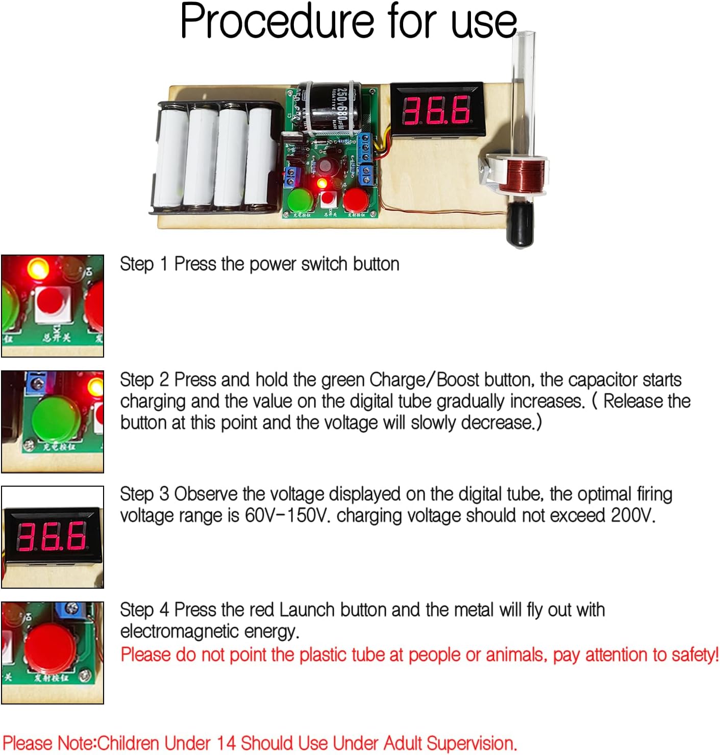 Kit de práctica de soldadura electrónica EI Mini módulo convertidor de voltaje adecuado para estudiantes, adolescentes, adultos, kits de bricolaje