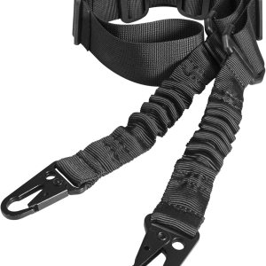 Rifle Sling, 2 Point Sling with 6.5mm Soft Neoprene Pad,Newly Improved knob Snaps,Rifle Sling with Swivels(Hold up 300lb),Non-Slip Rifle Strap Rifle Sling, 2 Point Sling with 6.5mm Soft Neoprene Pad,Newly Improved knob Snaps,Rifle Sling with Swivels(Hold up 300lb),Non-Slip Rifle Strap