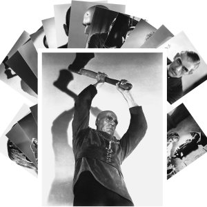 PIXILUV Postales vintage 24 piezas BORIS KARLOFF Póster de película vintage REPRINT PIXILUV Postales vintage 24 piezas BORIS KARLOFF Póster de película vintage REPRINT