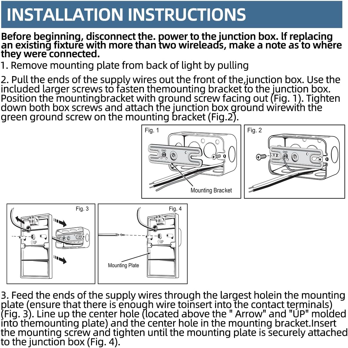 Paquete de luz LED de pared para porche con fotocélula 1000LM AC12060HZ IP54 impermeable del atardecer al amanecer, accesorio de iluminación al aire