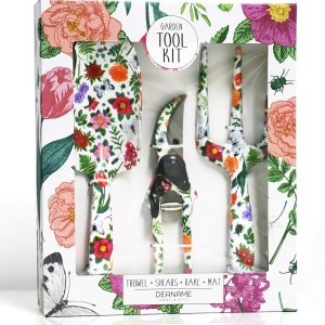 Deaname Juego de herramientas de jardín, 4 piezas de herramientas de mano florales resistentes, regalos elegantes para mujeres, incluyendo paleta, Deaname Juego de herramientas de jardín, 4 piezas de herramientas de mano florales resistentes, regalos elegantes para mujeres, incluyendo paleta,