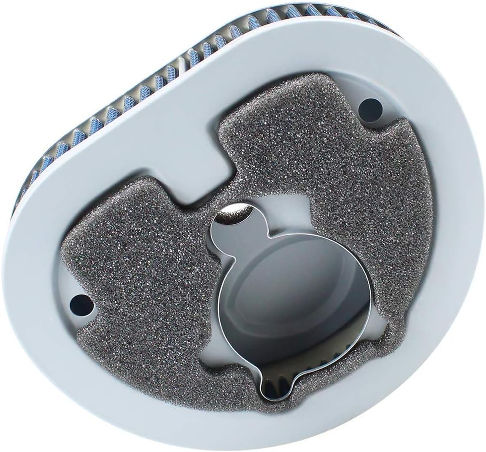 SOLLON Filtro de aire 29259-91A 29259-93 HD-1390 para Harley Davidson FLHR Road King, FXDB Dyna Glide, FLHTCU Electra Glide Ultra Classic, FLHT