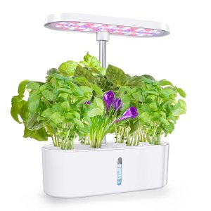 Sistema de cultivo hidropónico, 8 vainas, jardín de hierbas para interiores, kit de jardinería de cultivo de plantas, luz de crecimiento de plantas Sistema de cultivo hidropónico, 8 vainas, jardín de hierbas para interiores, kit de jardinería de cultivo de plantas, luz de crecimiento de plantas