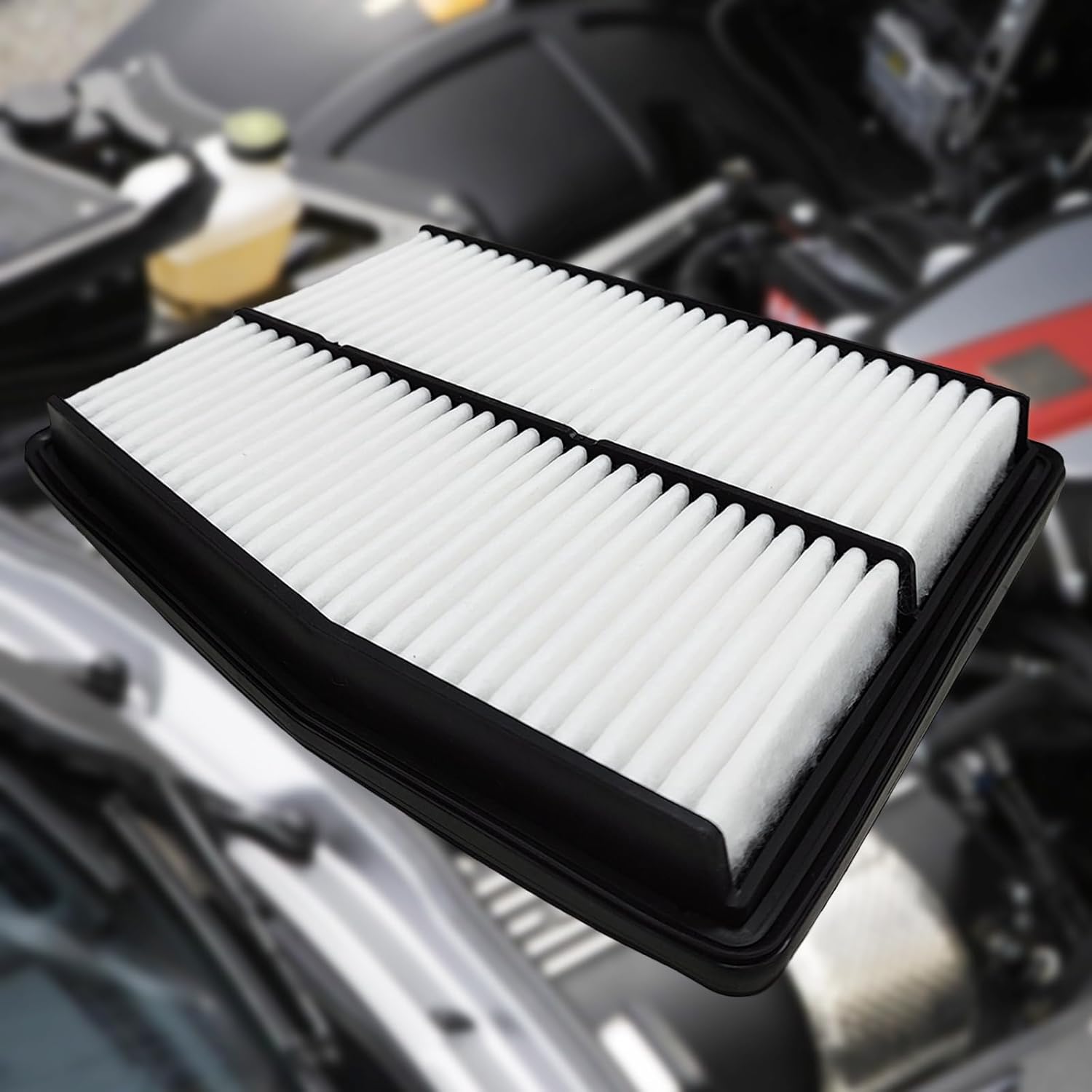 Filtro de aire de motor HME11944 para Santa Fe HYBRID (2023-2022), Sonata HYBRID (2023-2020), Tucson HYBRID (2023-2022), Sorento HYBRID (2023-2022),