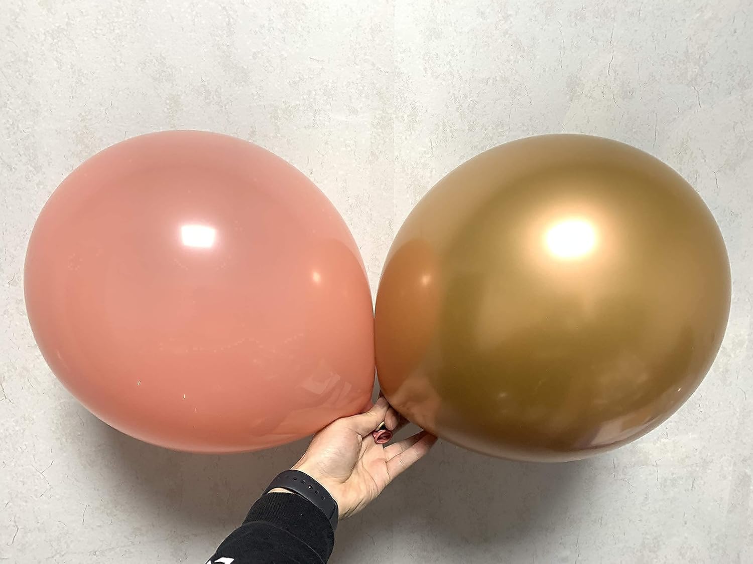 Globos de cumpleaños para mujer, globos de oro rosa cerezaoro rosa 2023 rosa cereza de 15 piezas para decoraciones de fiesta de cumpleaños para