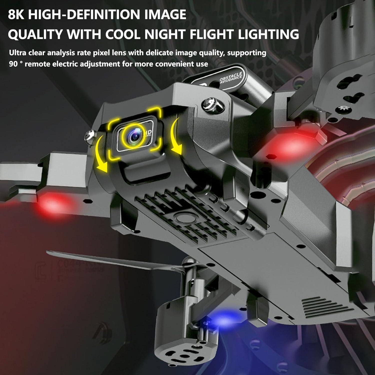 GBSELL Dron con cámara para adultos, control remoto Uav, otoño fotografía aérea de alta definición aeronave controlada por radio control avión