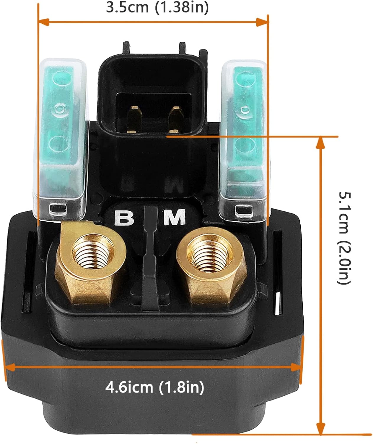 Relé solenoide de arranque para Suzuki Quadsport LTZ 250 Ozark LTF 250 SV650 SV1000S DL650 V-Strom DL1000 Boulevard C90 para Yamaha Raptor 700 700R