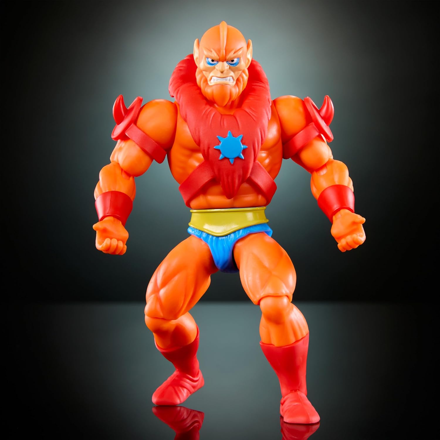 Juguete Masters of the Universe Origins, colección de dibujos animados, figura de acción de hombre bestia, villano a escala de 5.5 pulgadas con