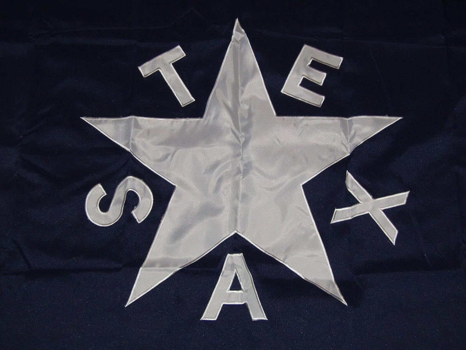 Premium 4×6 Embroidered Sewn Zavala Synthetic Cotton Flag 4’x6′ wClips