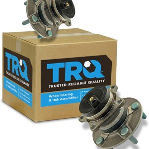 TRQ Juego de 2 cubos de rueda trasera y par de rodamientos para Mazda CX-7 CX7 2WD 2×4 07-12 TRQ Juego de 2 cubos de rueda trasera y par de rodamientos para Mazda CX-7 CX7 2WD 2×4 07-12