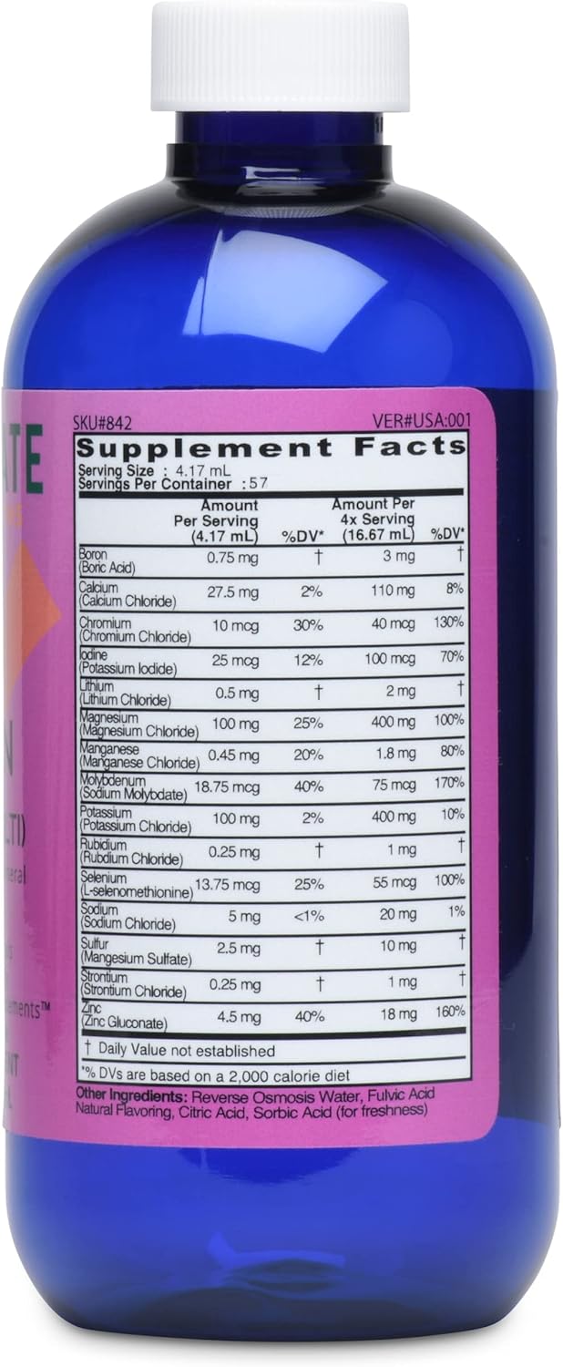 Good State Ionic Woman  Multimineral iónico líquido para mujer  Vegano  Suplemento dietético  15 minerales diferentes (8 onzas)