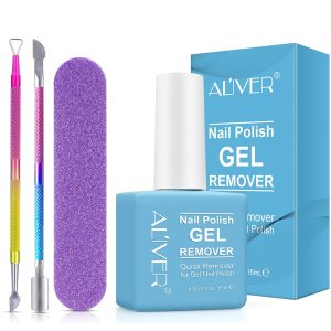 Removedor de esmalte de gel profesional para uñas, quita el esmalte de uñas de gel, removedor de uñas de gel en 2 a 3 minutos, no necesita remojo o Removedor de esmalte de gel profesional para uñas, quita el esmalte de uñas de gel, removedor de uñas de gel en 2 a 3 minutos, no necesita remojo o