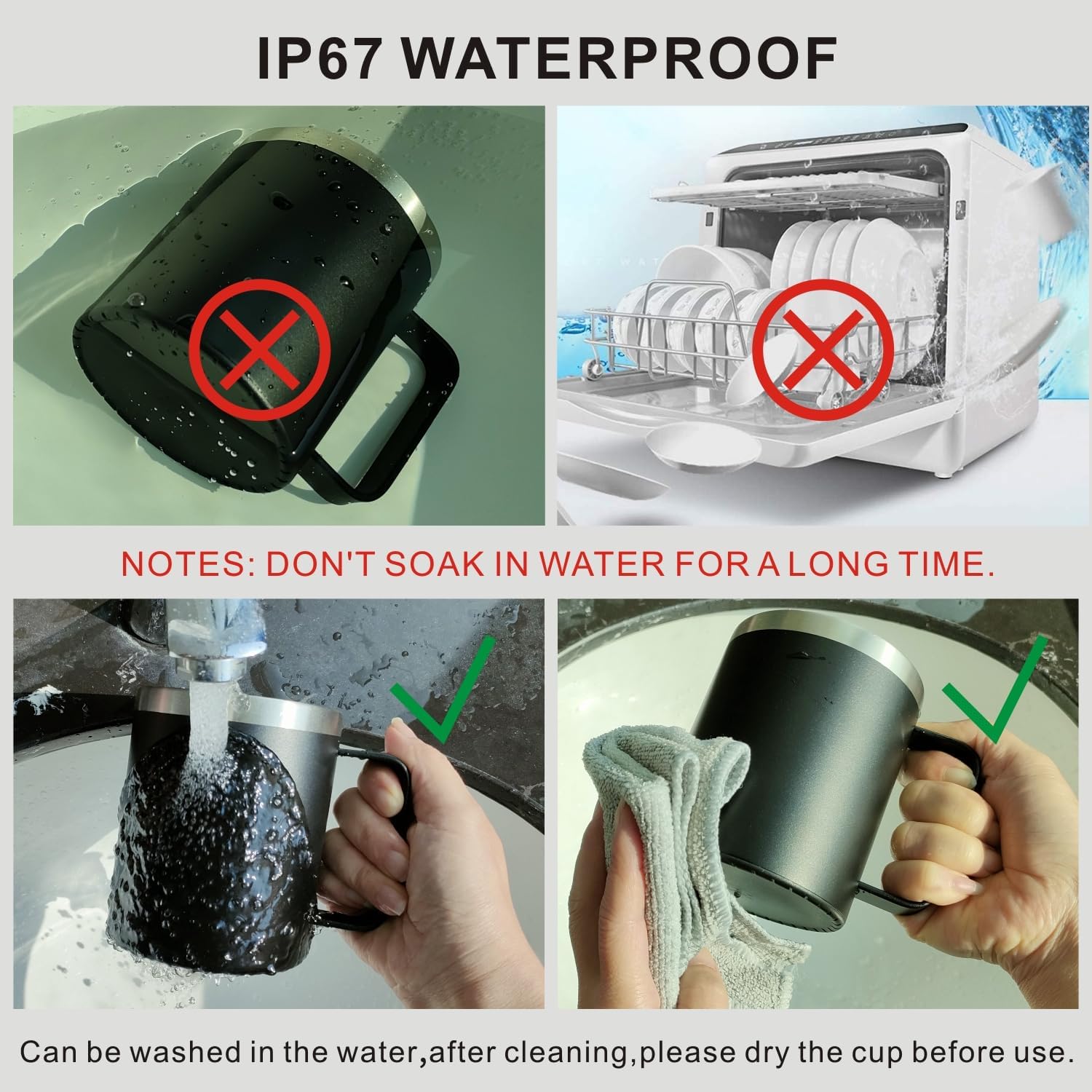 Juego de calentador de taza de café con cargador inalámbrico de 15 W, taza de café autocalentable para escritorio, taza térmica que mantiene el café