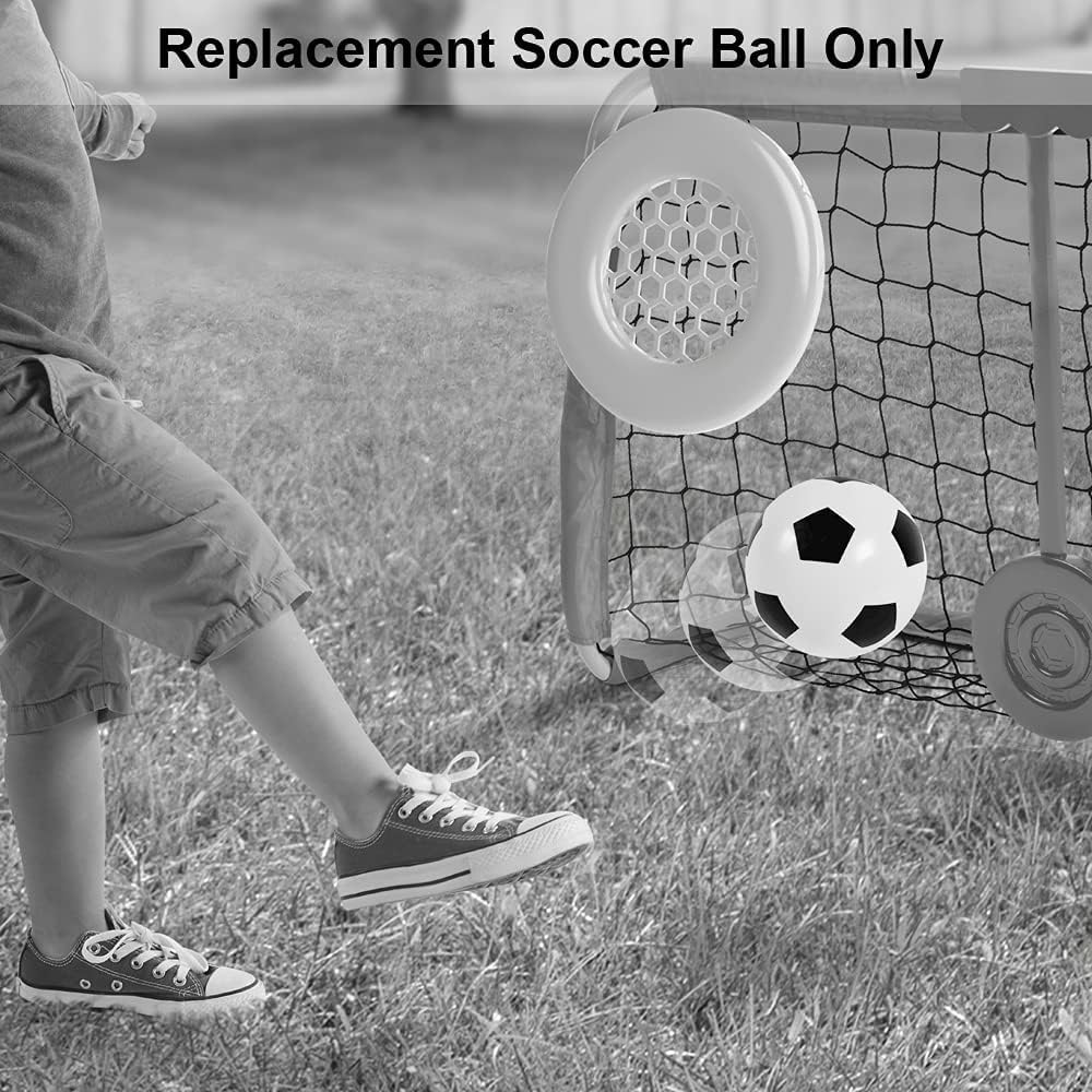 Mattel Balón de fútbol blanco y negro de repuesto para Fisher-Price Let’s Goal! Sports Net – HBW32