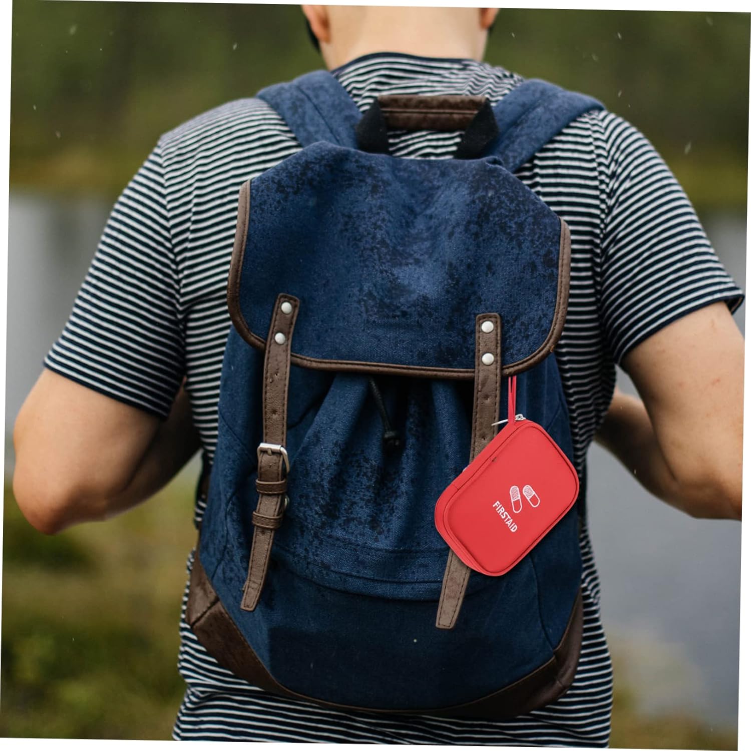 ABOOFAN mini botiquín de primeros auxilios bolsa de emergencia bolsa de píldoras bolsa de medicina de viaje bolsa de primeros auxilios bolsa de