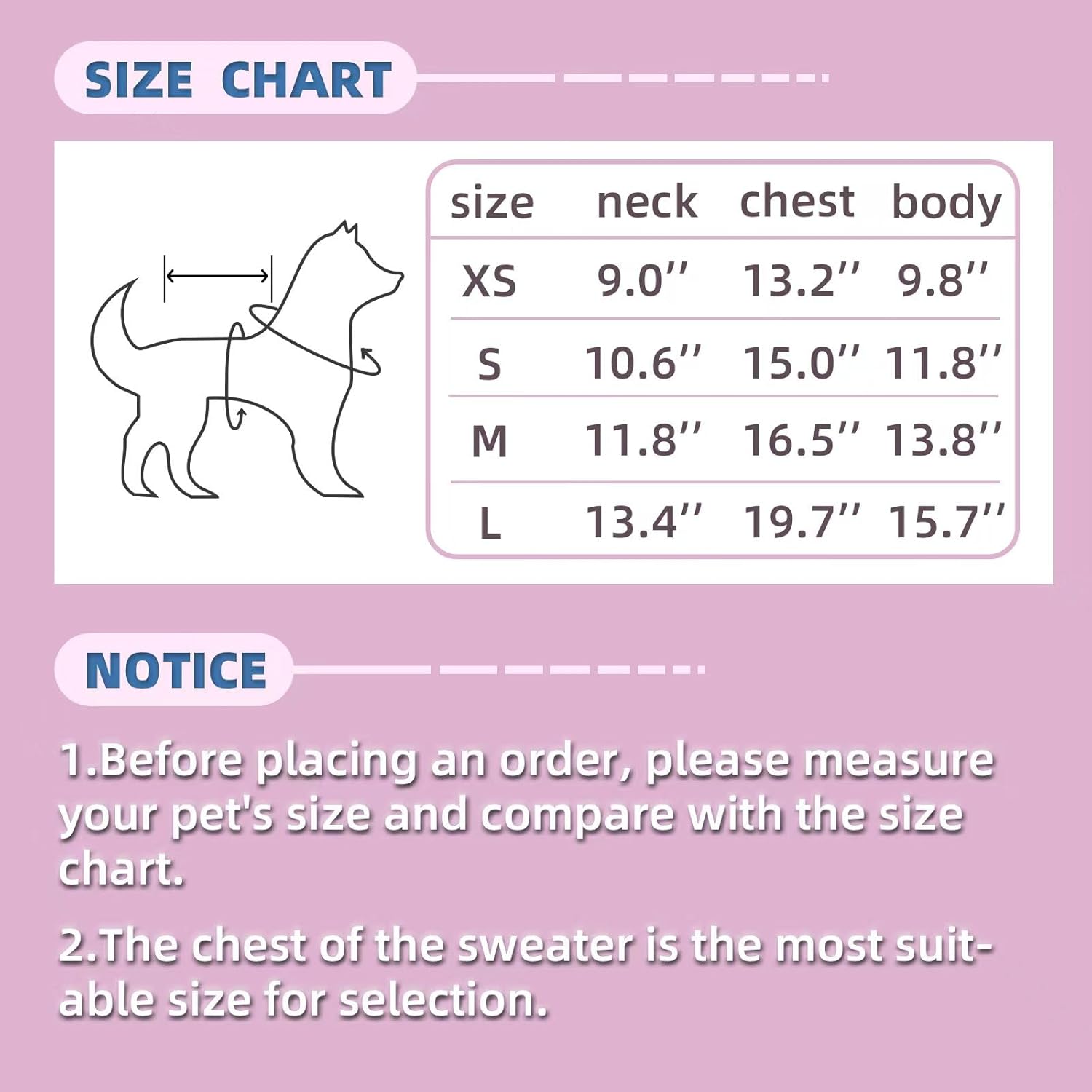 MengMengDa – Suéter para perro, ropa elástica cómoda para mascotas, cuello alto, cálido, suave, suéter de punto para perros pequeños y medianos