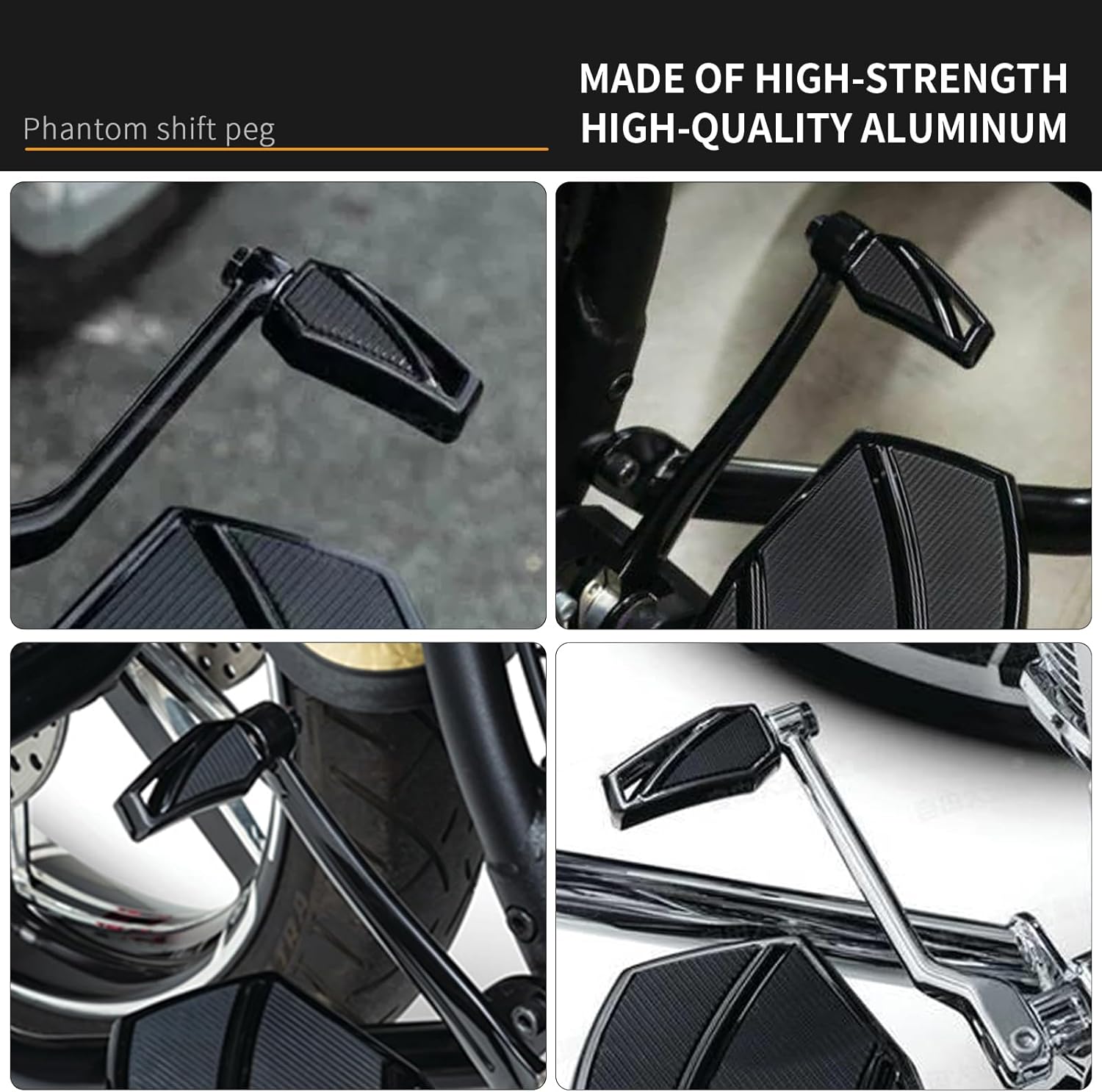 Phantom Shift – Clavijas de cambio para Harley Sportster XL 1200 883 Dyna Softail Touring Universal