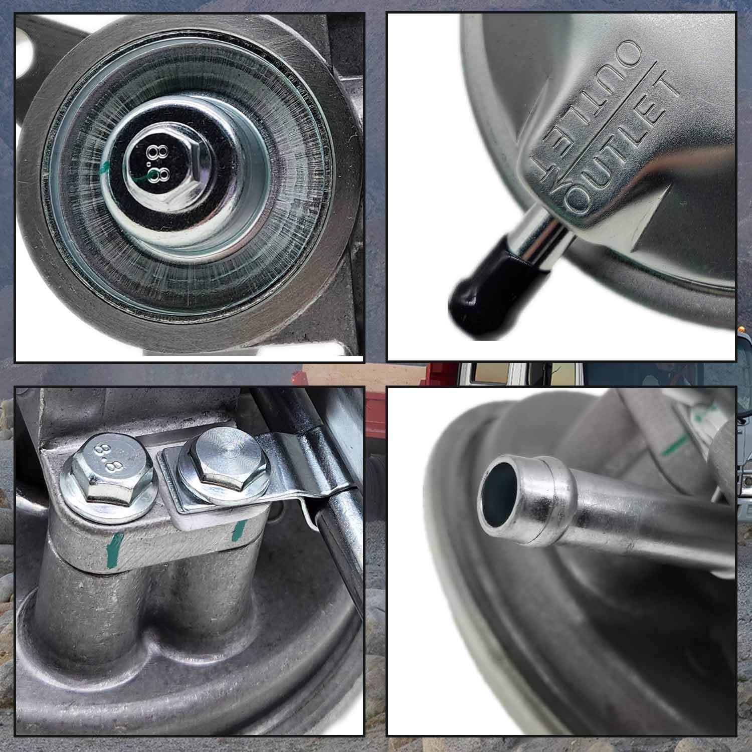 Nueva versión de bomba de vacío de freno 97548186, compatible con Isuzu NPR NQR N-Series 2020-2022 2020.5+ (serie i). Número de pieza 290KT00030,