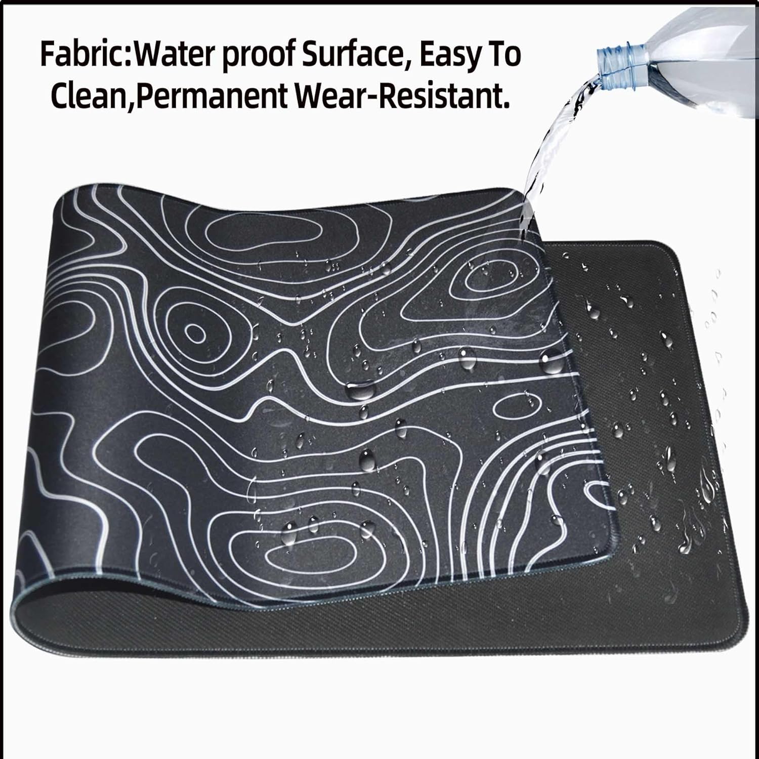 Alfombrilla de mouse grande para escritorio, alfombrilla de mouse grande para juegos, 31.5 x 11.8 pulgadas, alfombrilla de mouse para juegos,