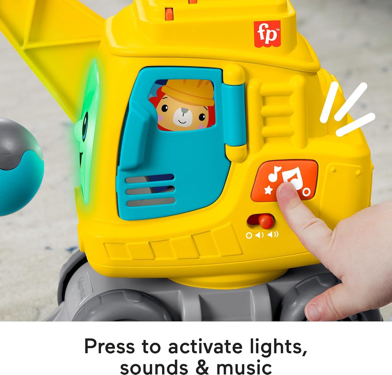 Fisher-Price Juguete de aprendizaje para bebés y niños pequeños con bloques, luces, música y sonidos para bebés a partir de 9 meses