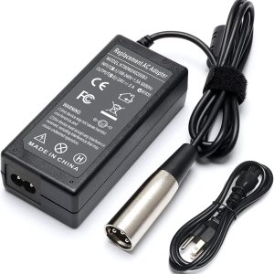 Cargador de batería de scooter 24V 2A para Schwinn F-18, Fly FS, Mini-e Cargador de batería de scooter 24V 2A para Schwinn F-18, Fly FS, Mini-e