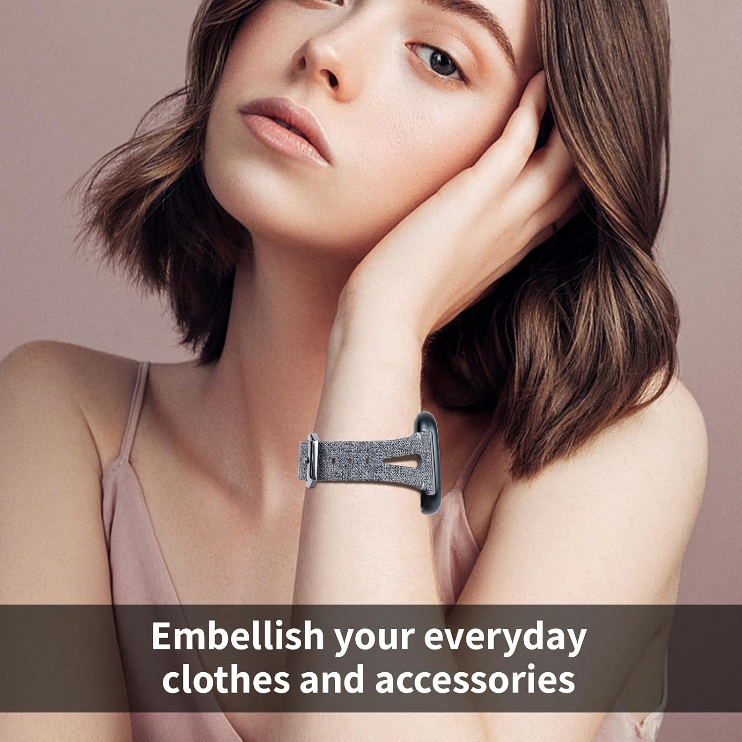 Bandas tejidas para Fitbit Versa 4Sense 2SenseVersa 3 para mujeres y hombres, cómodas correas de repuesto de tela delgada, pulseras deportivas