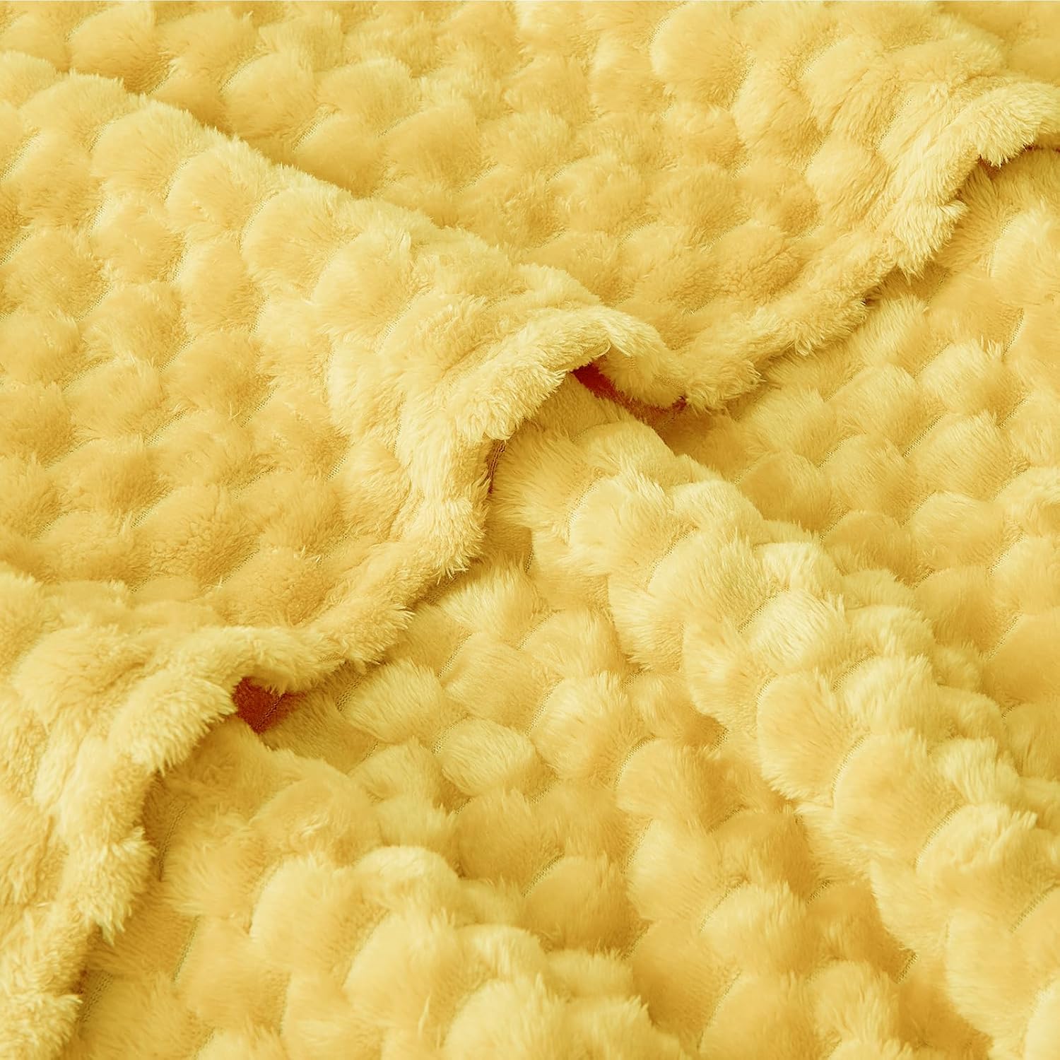 EXQ Home  Manta de vellón de jacquard, decorativa, diseño de caparazón de tortuga 3D, suave y ligera, para sofá o cama, para todas las estaciones